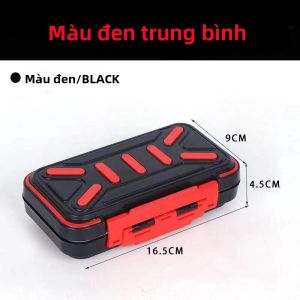 MONLEYTA | Hộp đựng dụng cụ câu cá lớn chống thấm nước Hộp đựng câu lưỡi chinh phục nước Hộp đựng móc câu chuyên dụng