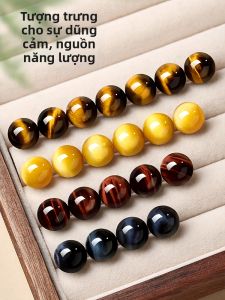 HUAKAIYUNDUO | Natural Tiger Eye Beads DIY Handcrafted Jewelry Components