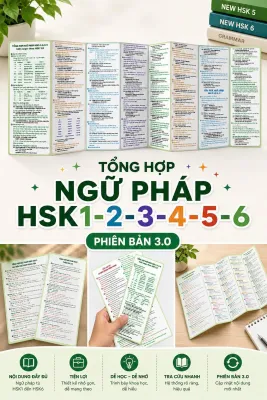 Tổng Hợp Ngữ Pháp HSK1-6 Phiên Bản 3.0
