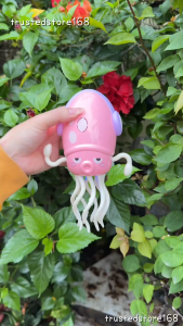 MajuSuksess168 Mainan Gurita Demonic Menari Cumi Listrik Octopus Musik Suara Lampu Mainan Anak Edukasi Terbaru Interaktif