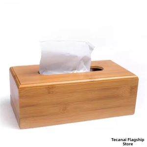 TEKANAI | Retro Chinese Style Wooden Tissue Box