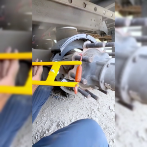 คีมถอดสปริงเบรครถบรรทุก ติดตั้งระบบเบรกสำหรับรถบบรทุก เครื่องมือช่าง คีมสปริง แหนบ สินค้าพร้อมส่ง