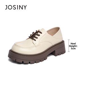 Josiny | Thick-soled Black Womens Shoes