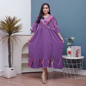 DASTER RAYON SUPER JUMBO LD 140CM BUSUI NYAMAN DIPAKAI