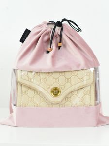 Luxury Bag Storage Organizer & Cotton Dustproof Protective Traveling Leather Purse