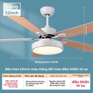 CHIGO | Đèn Quạt Trần Công Suất Lớn