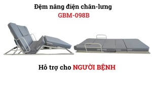 Đệm điện nâng lưng - chân GBM-098B