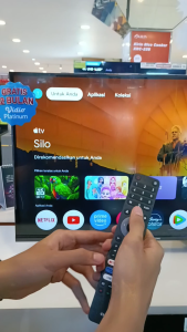 Remote Smart Android TV CHIQ L32G7P L40G7P L43G7P L50G7P Pro Voice Assistant