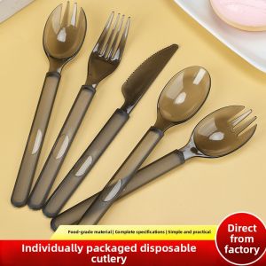 MENGMIAN | Disposable Reinforced Long-handle Forks