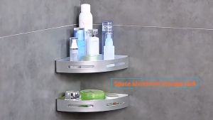 Rak Sudut Kamar Mandi Triangle Rak Susun Serbaguna Sudut Rak Toilet Plastik Premium