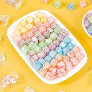 Sour Sweet Small Squared Soft Candy Fruits