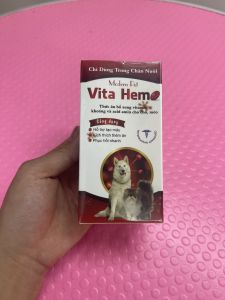 Siro Bổ Máu Vita Hemo - Kích Thích Ăn Uống Cho Chó Mèo