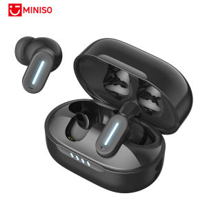 Miniso | MINISO MS132 Wireless Bluetooth Headphones TWC Office Travel Bluetooth Earphones ENC Noise Reduction Call sports In-Ear Earbuds
