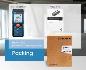 Bosch | BOSCH GLM 4000 Laser Range Finer Digital Tape Measure 40m Distance Rangefinder Measure Ruler Measuring Instrument GLM4000