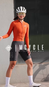 Áo đạp xe dài tay nam nữ MY356 - Chính hãng Mcycle - Co giãn thoáng khí ôm body