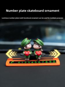 NBM | Cute Love Couple Creative Car Dashboard Decor