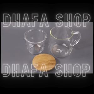 BARU One Two Cups Gelas Cangkir Teh cup Mug / gelas kopi Tahan Panas