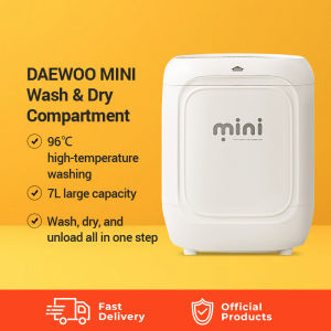 DAEWOO FM02 Fully Automatic Underwear Washing Machine 7L Mini Mesin Basuh Auto Mini Underwear Washer /大宇内衣自动洗衣机