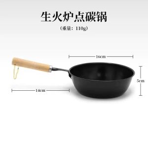 Lò Nướng than Hoạt Tính Mini Di Động Ngoài Trời Có Tay Cầm Bằng Gỗ Nguồn Nhiệt Bằng Củi than Củi Bếp Nấu Ăn Cắm Trại