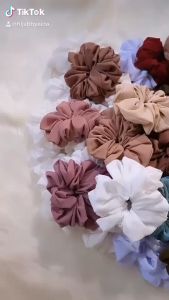 IKAT RAMBUT SCRUNCHIE / kunciran rambut /daleman hijab [CEPOL]