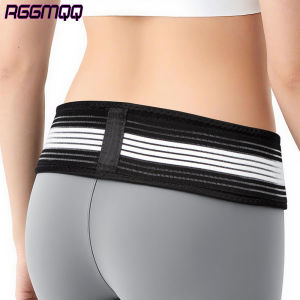 อุปกรณ์พยุงหลังส่วนล่างแบบปรับได้เพื่อบรรเทาอาการปวด เข็มขัดพยุงหลังส่วนล่างสำหรับอาการปวดตะโพก หมอนรองกระดูกเคลื่อน สำหรับผู้ชายและผู้หญิง ระบายอากาศได้ดี ช่วยพยุงกระดูกเชิงกราน