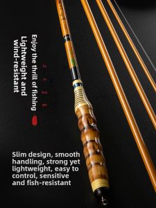 HEIZHU | Super Light Super Hard Thin High Carbon Fish Rod