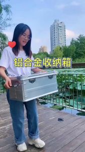 Aluminum Alloy Storage Box Outdoor Equipment Camping Equipment Box 30L 50L 80L kotak simpanan 储物盒