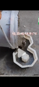 【Local shipping】40 * 40cm DIY Square Garden Path Concrete Plastic Brick Mold Paving Propylene Pavement Walkway Garde