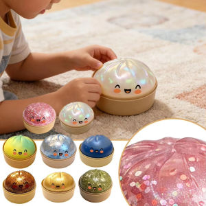 Simulation Flash Dumpling Pressure Ball Slow Rebound Soft Pinch Decompression Home Office  Decorat Children Adults Birthday Gift