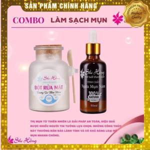 Cambo Bột Rửa Mặt&Tinh chất  Sắc Hồng