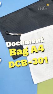 TRG Document Bag Oxford A4 DCB-301 - Tas Map Dokumen Kertas Tempat Alat Tulis Pensil TRG
