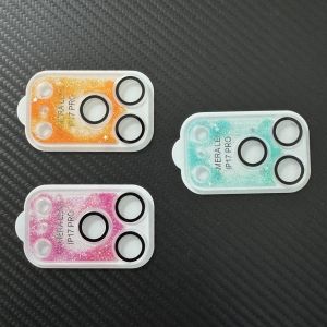 Stylish Quicksand Lens Protective Film for iPhone 17 Pro/17Pro Max Full Protection Anti-Drop Clear Back Cover