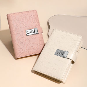 Nhật Ký B6 với máy tính xách tay Khóa mật mã văn phòng Tạp Chí notepad chương trình nghị sự sinh viên kế hoạch viết tay máy tính xách tay