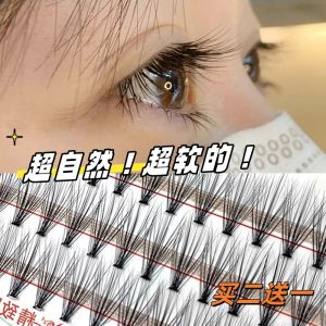 Grafting Eyelashes Baby Curved Individual False Eyelash Single Cluster 20 0.03 Soft Mink Hair Natural Thick Plant False Eyelashes