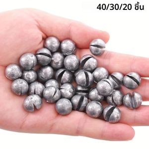 TAKBAS Split Shot ตกปลาน้ําหนัก Sinkersตะกั่วตกปลา Sinkers น้ําหนักที่ถอดออกได้ตกปลา Sinkers7g/5g/4g/3g/2g/1g