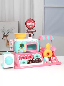 เล่นเด็ก FUFU SHOP ร้านขายโดนัท รถขายไอศครีม มีเสียง พร้อมส่งจากไทย