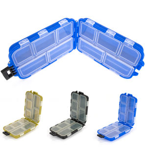 1pcs Waterproof Fishing Lure Box Bait Storage Tackle Box Containers Double Sided Hooks Storage