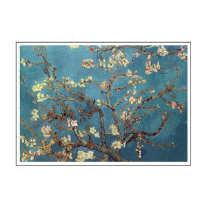 Jigsaw Puzzle 500/1000/1200/2000PCS Vintage Van Gogh Almond Blossoms Artwork tress Relief Puzzle Wall Art Decor Gift