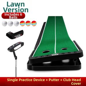 PGM GOLF | Adjustable Incline Indoor Golf Putting Practice Mat