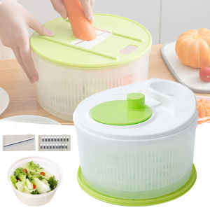 Home Vegetable Dehydrator Two-in-One Dehydrator and Cutter with Drain Basket Fruit Dehydration Basket Kitchen Gadget Home Use