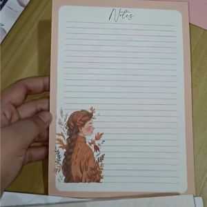 Notepads Personalized Stationery WITH NAME Memo Pads Schedule Note Pad Aesthetic Customized Gift Memopad A5 A6 Size 50 Pages Set