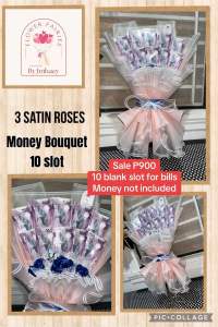 Money Open Bouquet flower 10 slot