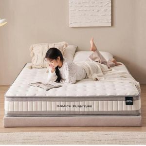 [Trả góp 0%] Nệm LÒ XO TÚI HÚT CHÂN KHÔNG cao cấp SAMICK HIGHEND EUROTOP Hàn Quốc - Bảo vệ cột sống