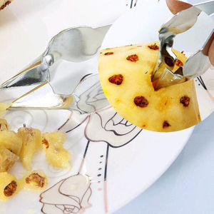 【On Sale】Pineapple Eye Remover Fruit Peeler Pliers Kitchen Stainless Steel Corer Peeler