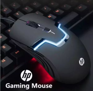 Mouse Gaming Wired USB HP M100 / Mouse RGB Backlight Optical USB Wireless LED 1600 DPI