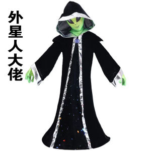 Childrens Role-Playing Halloween Game Dress-up Costume Long-Sleeved Jacket Baby Cape