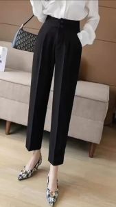 Quần tây nữ baggy công sở 2 khuy siêu hot  Quần tây nữ baggy vải tuyết mưa vitex cao cấp