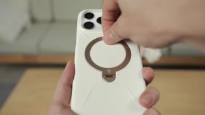 TORRAS Ostand Spin Silicone Case for iPhone 17 Pro / 17 Pro Max – 360° Magnetic Ring Stand Drop Protection & Sleek Design