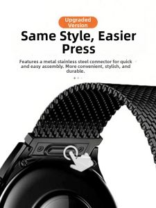 YOURSTAR | Business Metal Milanese Watch Strap Summer