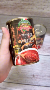 CAMPAGNA + Lon CHOPPED 400g + CÀ CHUA CẮT MIẾNG Ý The Chopped Tomatoes Fresh Taste